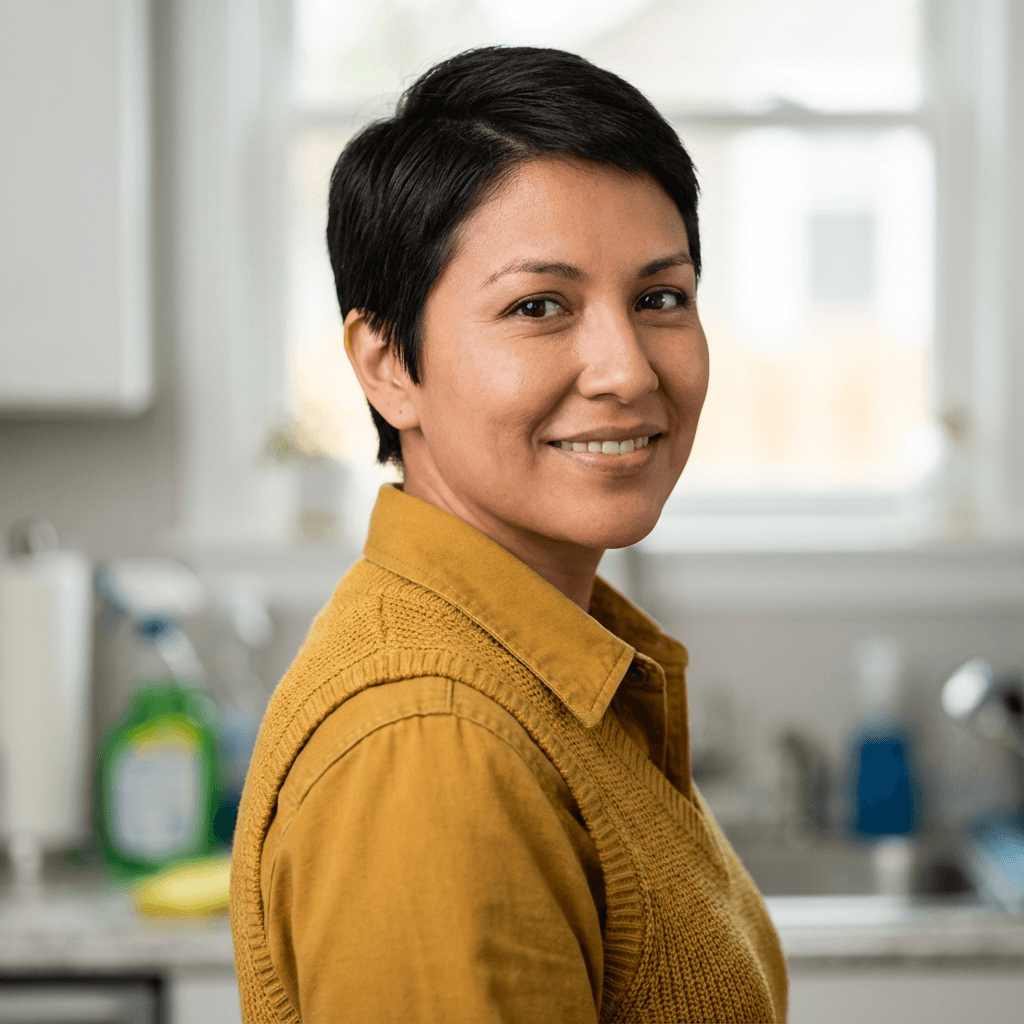Lisa Rodriguez, Elna Shops customer