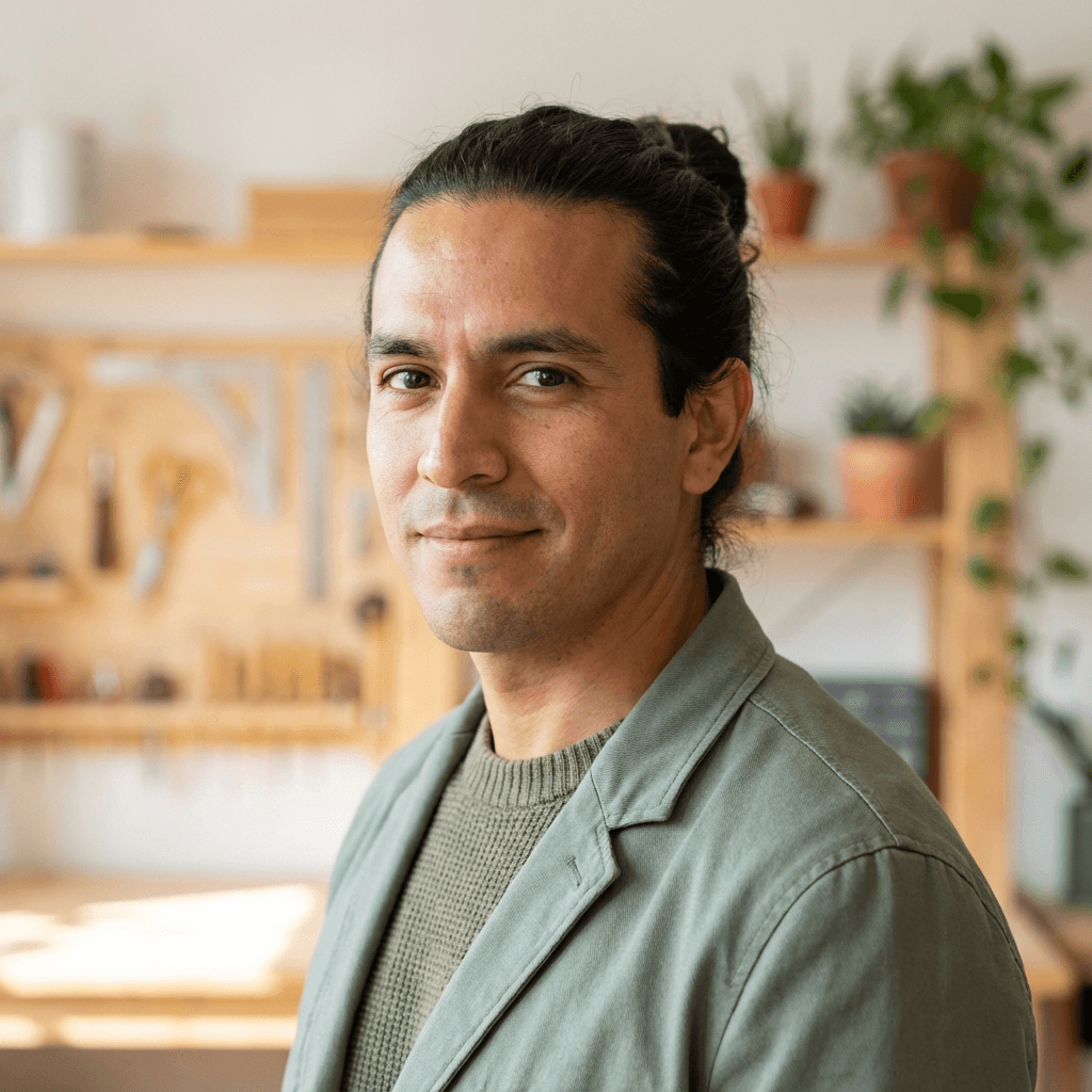 Michael Lopez, Elna Shops customer